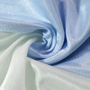 Toptan kızdırma yumuşak ışık streç Finish 100% Polyester astar kumaşı elbise kadınlar için