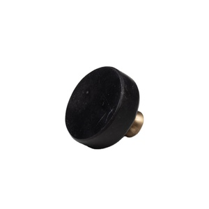 Small Drawer Knobs Nordic Simple <b>Single</b> Hole Round Hexagonal Marble Brass Handle Cabinet <b>Wardrobe</b> Drawer Door Handle - Product Image 1