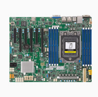 Super Micro H11SSL-I Single-Channel Intel E-ATX Server Motherboard DDR4 Memori 16GB RAM Maksimal 128GB Baru