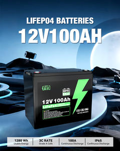 Batterie lithium-fer-phosphate 12V 100Ah LiFePO4 Protection contre les Pack-IP65 3000 cycles Remplacement de la batterie <span class=keywords><strong>SLA</strong></span> avec batterie LiFePO4 - Product Image 3