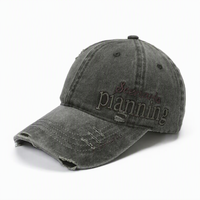 Casquette de baseball vintage délavée et vieillie, broderie, coton doux, visière incurvée, unisexe, pour la rue, les voyages, la protection solaire quotidienne