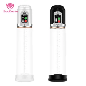 SacKnove 53063 Adult Toys Vacuum Pump Extension Massager Machine Masturbator Delay Lasting Trainer Penis Extender For Male