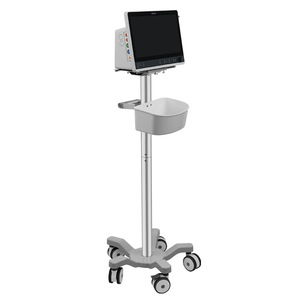 Chariot multifonctionnel universel pour moniteur patient ; chariot universel en alliage d'aluminium pour moniteur patient avec roues silencieuses. - Product Image 2