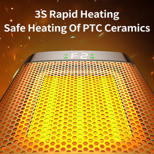 Calentador Eléctrico Portátil Infrarrojo PTC de 1000W con Certificación CE para Habitaciones - Product Image 4