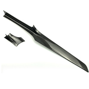 Mercedes-Benz Center Console Carbon Fiber Trim Panel For C-Class GLC C180L C200L GLC260 Interior Modification - Product Image 2