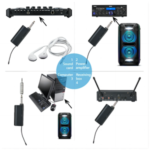 Micro Không Dây Cầm Tay Chuyên Nghiệp VHF Demao W5 OEM Nhà Máy, Hệ Thống Micro Điện Dung Không Dây Hội Nghị - Product Image 2