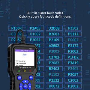 Escáner OBD2 Profesional para Auto con 1 Año de Garantía, Pantalla LCD Universal, Conectividad USB para YM509, Lector de Códigos de Motor - Product Image 6