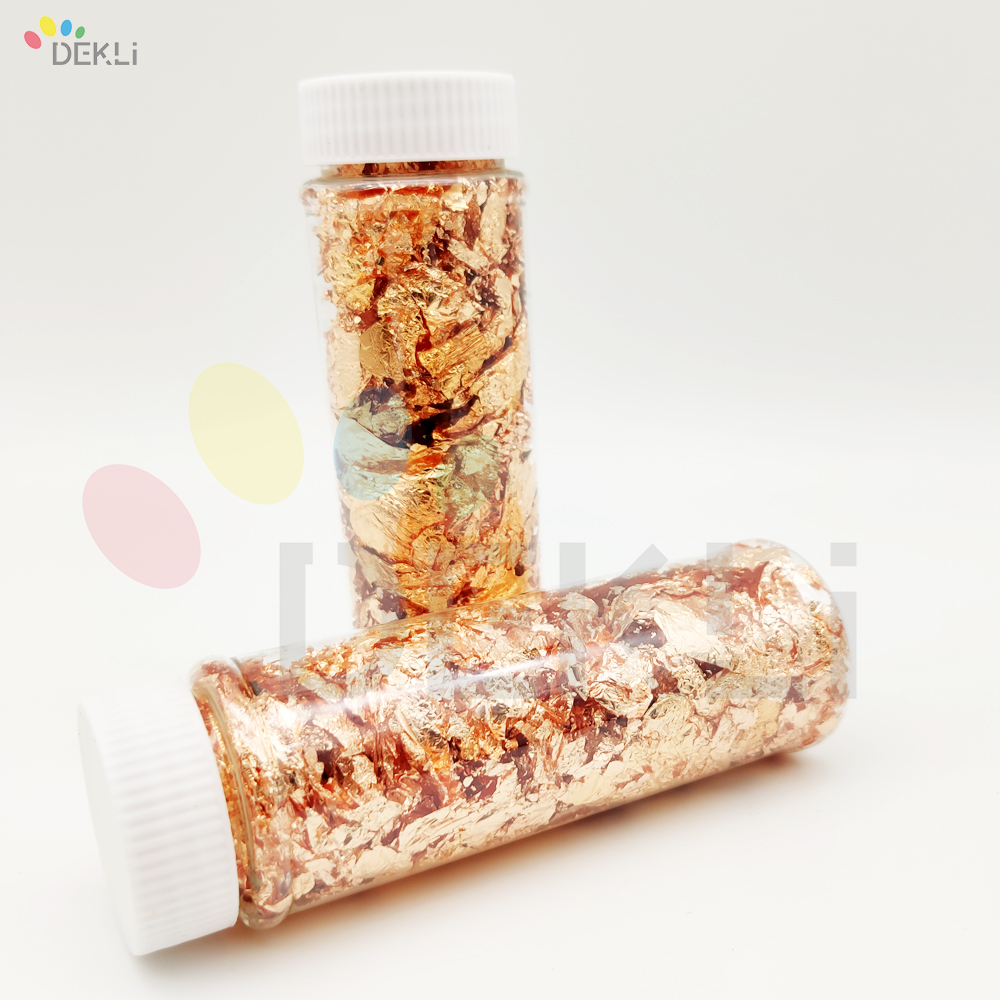 Feuille D'or Comestible En Flocons - Qualité Alimentaire, Pour Décoration De Gâteaux, Desserts, Pâtisseries