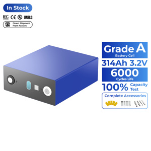 グレードA + プリズムリチウムイオン<span class=keywords><strong>3.2V</strong></span> 314Ah DIYバッテリーセル6000サイクルEV充電用CE認証 - Product Image 1