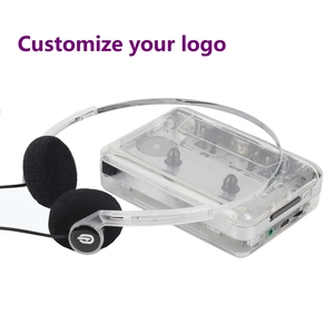 Reproductor de Casetes Portátil Transparente con Convertidor de Cinta a MP3 por USB y Radio AM/FM para el Hogar, Estudio, Walkman Retro, Grabadora de Casetes - Product Image 1