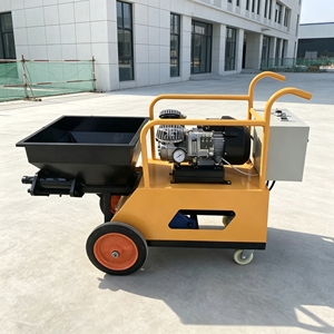 Máquina neumática para rociar mortero y <span class=keywords><strong>vermiculita</strong></span> para protección contra incendios - Product Image 5