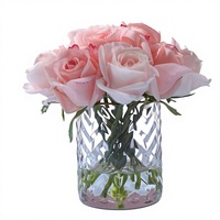 Cadeaux de mariage personnalisés, fleurs parfumées pour les invités, souvenirs, diffuseurs d'huiles parfumées, fausses fleurs aromatiques