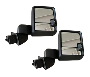 Nuevo Espejo Lateral Plegable Eléctrico con Calefacción, Luz de Señal de Giro, Sensor de Temperatura, Detector de Punto Ciego, Negro, para GMC1500 2019-2021 - Product Image 1