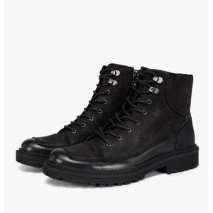 High Quality Men's Retro <b>Ankle</b> Boots Summer Autumn Winter Waterproof Genuine Leather Lined Warm Snow Outdoor Trendy Non Slip - Product Image 1