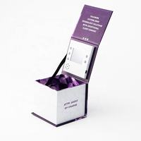 Boîte de marketing vidéo promotionnelle Hd Ips 4.3 pouces Boîte de brochure vidéo cadeau vidéo LCD