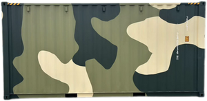 บ้านคอนเทนเนอร์พรีเมียม ทนทาน เคลื่อนย้ายได้ ติดตั้งรวดเร็ว พื้นที่เชิงพาณิชย์อเนกประสงค์ ลายพราง - Product Image 6