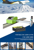 Mini machine de découpe laser à fibre CNC pour tôle composants Hiwin de qualité de bord de haute précision BMP/PLT/DWG/DST rapide