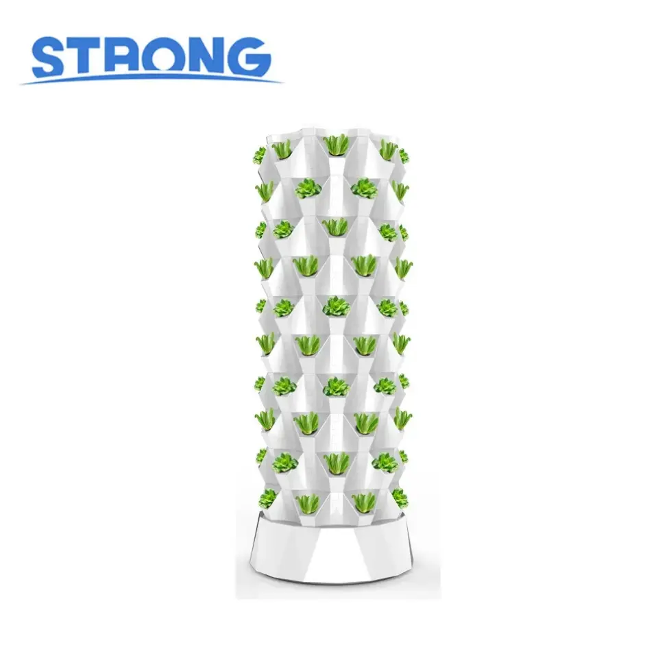 Aeroponic Growing Towers Hydroponics Vertical Garden Systems Hydroponic Systems indoor Pvc Pineapple Planting Type Vertical