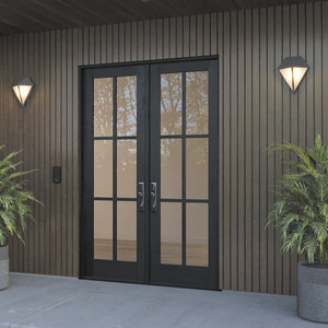 <span class=keywords><strong>ประตู</strong></span>บานเฟี้ยมคู่แบบฝรั่งเศสสำเร็จรูปสำหรับที่อยู่อาศัย  โครง<span class=keywords><strong>เหล็ก</strong></span>เคลือบสีดำ  กระจก Low-E  พร้อมฉนวนกันความร้อน  สไตล์ยุโรป - Product Image 6