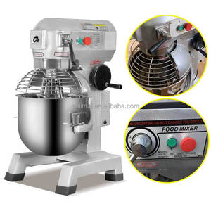 Entrega de Fábrica: Equipo de Panadería Comercial, Batidora Planetaria de Alimentos y Pasteles de 20 Litros con Soporte y Horquilla, Mezcladoras de Masa de 10 Litros de Acero Inoxidable - Product Image 3