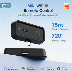 2025 New WiFi Smart <strong>IR</strong> <strong>Remote</strong> <strong>Control</strong> Smart Home Infrared <strong>IR</strong> Blaster for Air Conditioner TV - Product Image 2