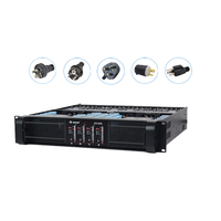 Son professionnel DS-20Q amplificateur de puissance de caisson de basse à 4 canaux 5000 watts