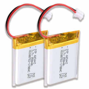 603443 Batería de Iones de Litio de 850 mAh y 3.7 V (Batería Recargable de Polímero para Dispositivos Electrónicos de Alta Capacidad de Fábrica) - Product Image 1