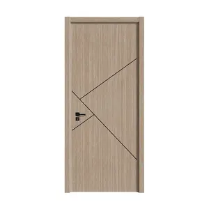 Двери для спальни WPC/PVC/ABS/UPVC, деревянные пластиковые композитные внутренние двери из ПВХ