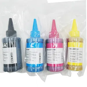 <span class=keywords><strong>Encre</strong></span> universelle pour imprimante jet d'<span class=keywords><strong>encre</strong></span> Epson HP Canon Brother Lexmarks Dell Kodak Samsung, flacon de 100 ml avec feuille d'étain - Product Image 4