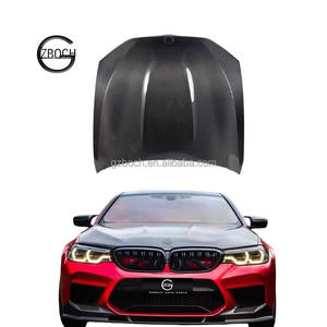Capó de motor de fibra de carbono G30 para 2017 + <span class=keywords><strong>BMW</strong></span> 5 Series G30 G38 F90 a M5 capó de fibra de carbono cubierta de motor de fibra de carbono - Product Image 1