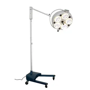 Luz LED portátil sin sombreado para sala de operaciones, lámpara quirúrgica de teatro con batería móvil