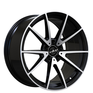 Nouvelles jantes en alliage d'aluminium haute performance Gallop de 19 pouces, 30 mm PCD5*112 ET35-<span class=keywords><strong>47</strong></span>, finition usinée pour A45 C63 <span class=keywords><strong>AMG</strong></span> - Product Image 2
