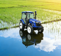 Effiziente 120PS 4x4 Traktoren für die Landwirtschaft Gebrauchte Diesel Hochleistungs-Mehrzweck Zuverlässige Landwirtschaftsmaschinen