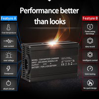 Chargeur de batterie Li-Ion Xie Tong C300 12V-84V avec coque en aluminium, puissance de sortie 180-300W pour vélo électrique Citycoco
