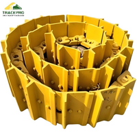 Ensemble de maillons de chenille robustes, chaîne de chenille, groupe de chenilles pour excavatrices Cat 312D 312E 330 345B 365C 374D, composants de train de roulement