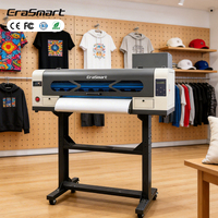 Untuk Printer DTF Otomatis Profesional A1 60cm 24inci Dua Kepala I3200 Pengering Tinta Cepat Oven Pengocok Tinta Pencetak Kaos Baru Garansi 3 Tahun