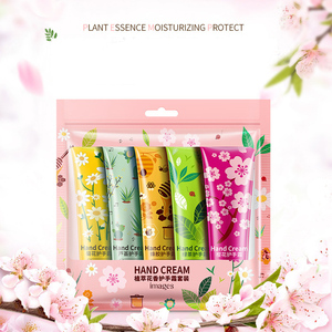 5 pièces/ensemble IMAGES Main Crème Lot Hydratant Nourrissant Anti Gerçures Anti-Vieillissement Planter Des Fleurs Hiver Mini Main Soins Lotion Ensemble - Product Image 6