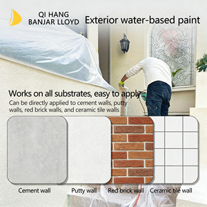Peinture murale extérieure en émulsion acrylique lavable de haute qualité, à finition brillante, durable, imperméable et texturée - Product Image 6