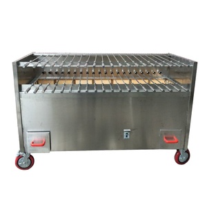 <span class=keywords><strong>Asador</strong></span> de carbón brasileño de <span class=keywords><strong>acero</strong></span> <span class=keywords><strong>inoxidable</strong></span> Santamaria Grill - Product Image 1