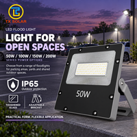 Projecteur LED 100W 150W 200W Lampe de sécurité extérieure à haute luminosité et à économie d'énergie