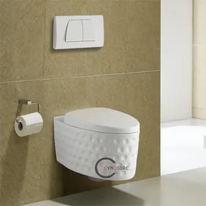 American Standard Sanitär keramik Keramik Toiletten Wc Round Sofe Close Wall Hung Toilette