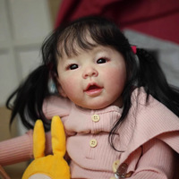 Poupée réaliste de 60 cm, mignonne comme une vraie petite fille