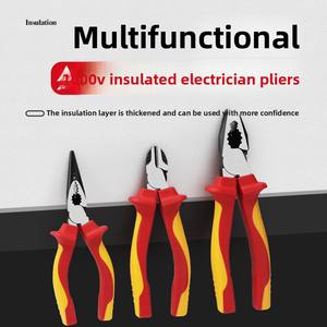 คีมตัดสายไฟอเนกประสงค์ รุ่น EXPLOIT ผลิตจากเหล็กโครเมียมวานาเดียม คุณภาพอุตสาหกรรม พร้อมด้ามจับกันลื่น ฟังก์ชั่นวัดขนาดในตัว - Product Image 4