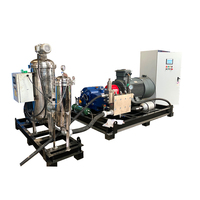 Machine de décapage par hydrojet 400 L/min pour l'élimination de la calamine et des oxydes des billettes de laminage à chaud des aciéries – Système de détartrage à jet d'eau haute pression