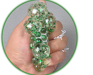 Venta caliente 6cm Glitter Squeeze Ball Cápsula Máquina expendedora Cocina y comida Juguete - Product Image 4