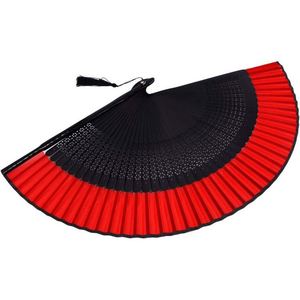 Gran Regalo, Estilo Clásico, Resistente al Agua, Abanico de Plástico Duradero con Plumas Personalizadas, Varillas Blancas, 11 Pulgadas, para Bodas y Fiestas - Product Image 3
