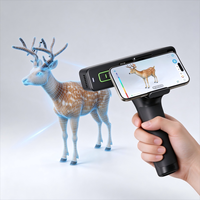 Scanner laser 3D Creality Otter Lite, sans marqueur, grand champ de vision, pour impression 3D et rétro-ingénierie