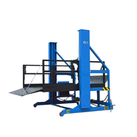 Plateforme de chargement mobile, équipement de levage hydraulique électrique, construction en acier à haute teneur en manganèse, capacité de 3000 kg