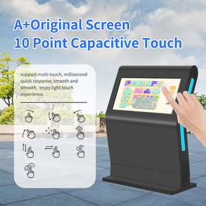 Ngoài trời ngang máy quảng cáo hiển thị truy vấn tương tác cảm ứng Totem sàn cơ sở LCD ngoài trời tất cả trong một kiosk tương tác - Product Image 4