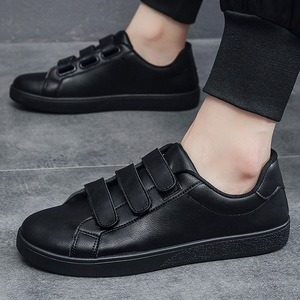 Nouvelles chaussures blanches pour hommes, baskets tendance, chaussures décontractées en cuir pour hommes - Product Image 4